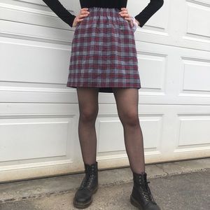 Plaid Skirt
